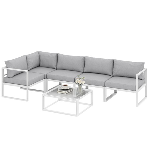 Outsunny seater aluminium - outsunny, 5
