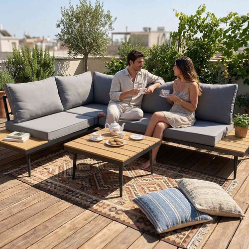 Birchtree garden furniture set - garden,