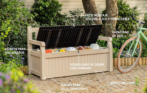 Keter eden bench - eden, 265l