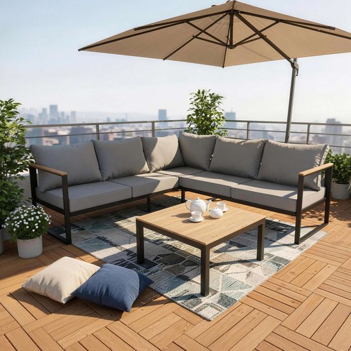 Birchtree garden furniture set - furniture,