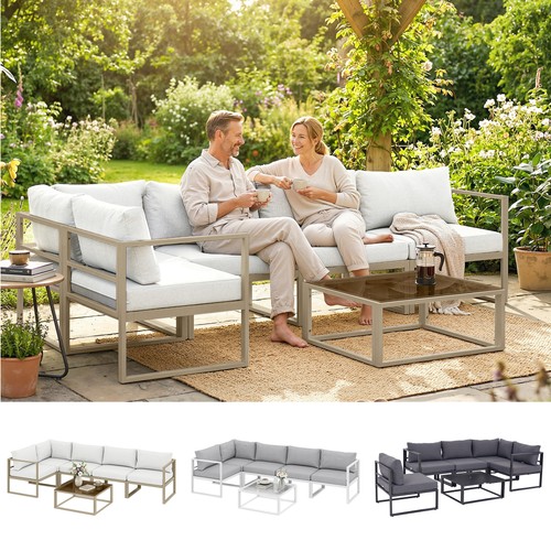 Seater aluminium garden - seater,