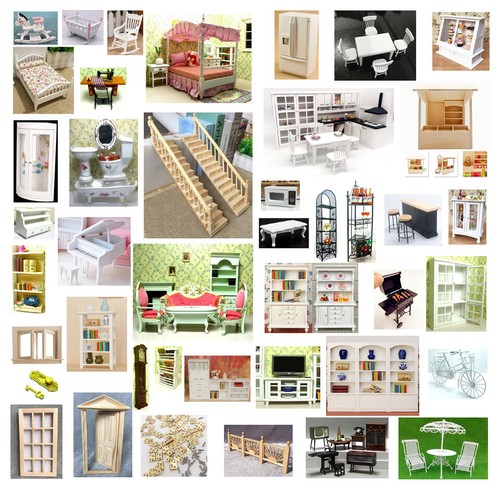 Lot doll house - lot, bedroom