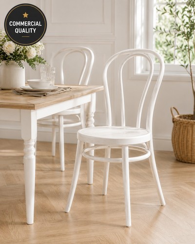 White bentwood bistro - white,